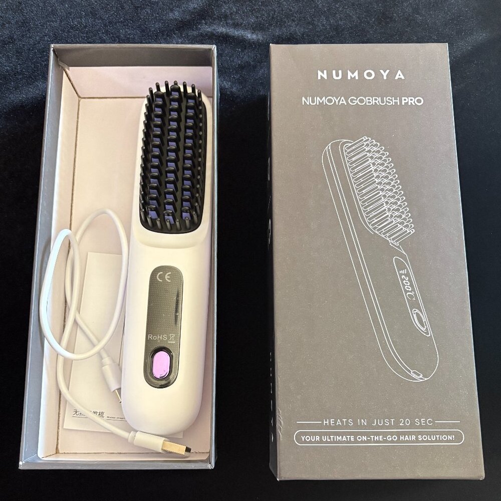 Numoya Portable GoBrush PRO, White and Purple